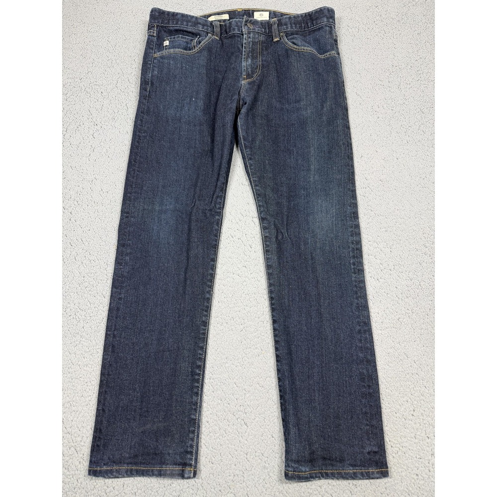 AG Adriano Goldschmied The Nomad Jeans Mens 36x30 Blue Slim Straight Stretch